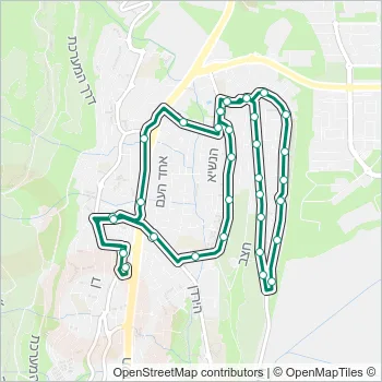 4 Bus Line Map