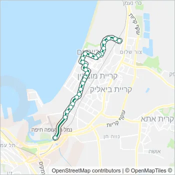 8 Bus Line Map