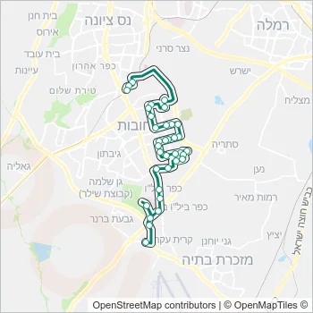 12 Bus Line Map