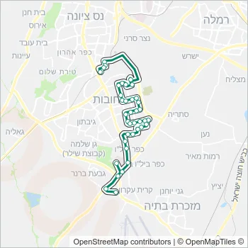 12 Bus Line Map