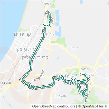 24 Bus Line Map