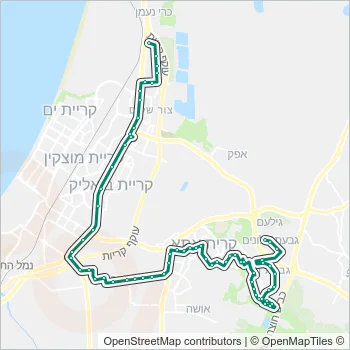 24 Bus Line Map