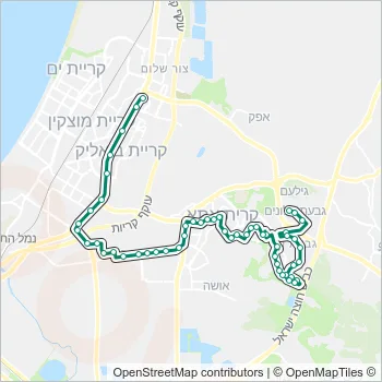 25 Bus Line Map