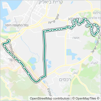 27 Bus Line Map