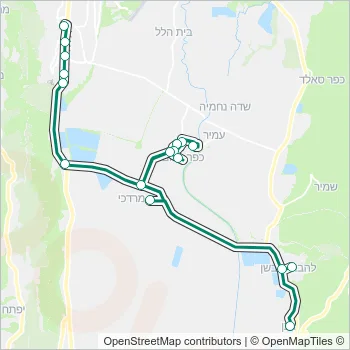 32 Bus Line Map