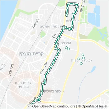 85 Bus Line Map