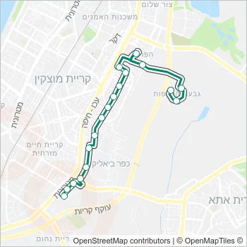 85 Bus Line Map