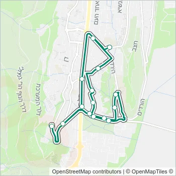 89 Bus Line Map
