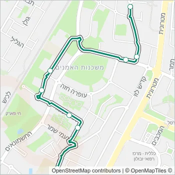 92 Bus Line Map