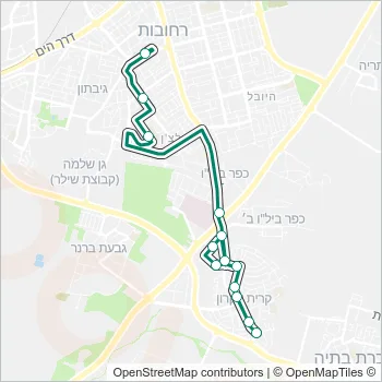 92 Bus Line Map