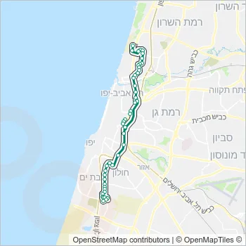 171 Bus Line Map
