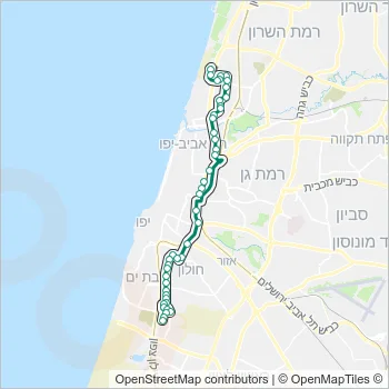 171 Bus Line Map