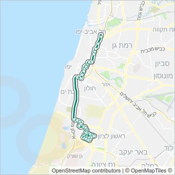 173 Bus Line Map