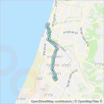 174 Bus Line Map