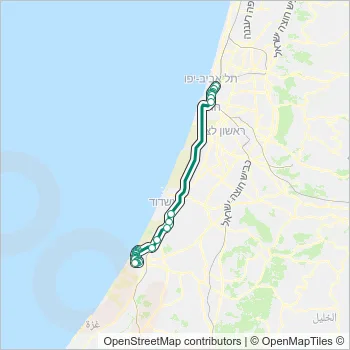 304 Bus Line Map