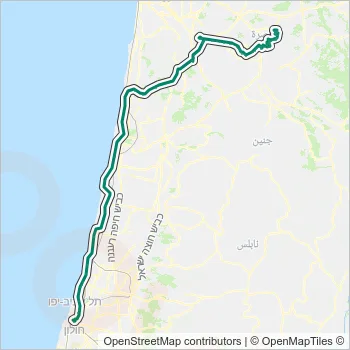 826 Bus Line Map