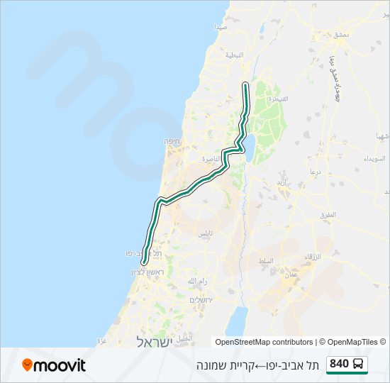 840 Route Schedules Stops Maps