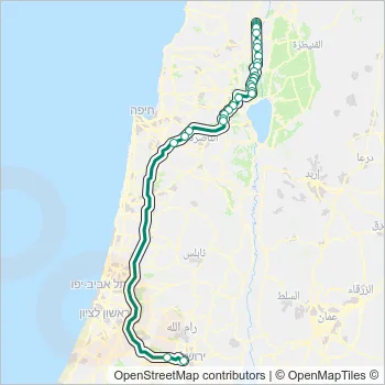 963 Bus Line Map
