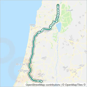 963 Bus Line Map