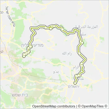 468 Bus Line Map
