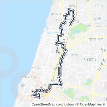 7 Bus Line Map