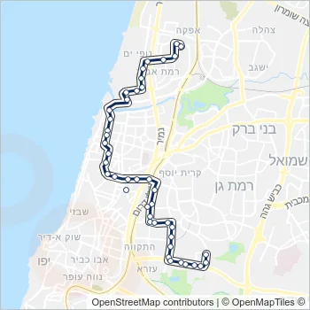 8 Bus Line Map