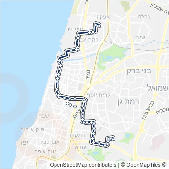 8 Bus Line Map