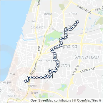 52 Bus Line Map