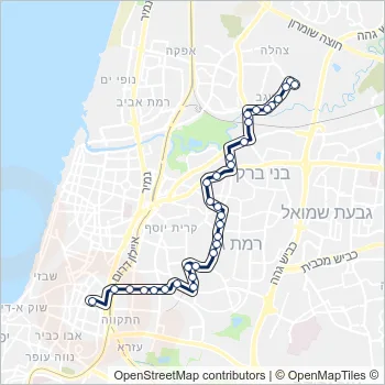 52 Bus Line Map