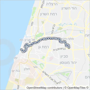 82 Bus Line Map