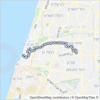 82 Bus Line Map