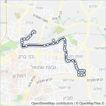 266 Bus Line Map