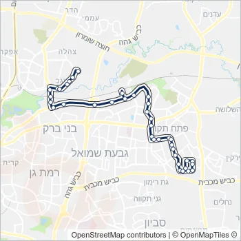 266 Bus Line Map