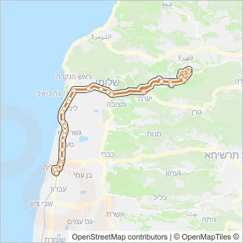 24 Bus Line Map