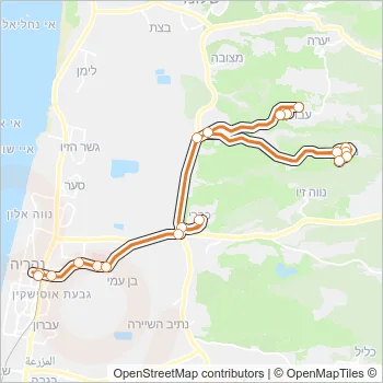 37 Bus Line Map