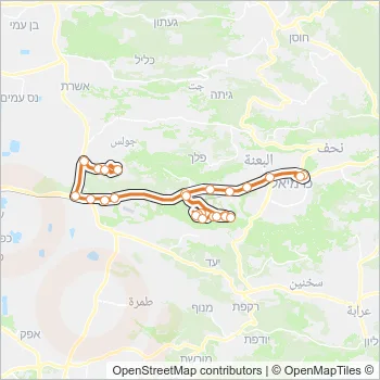 39 Bus Line Map