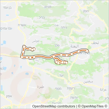 39 Bus Line Map