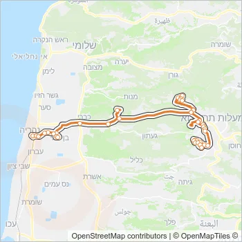 49 Bus Line Map