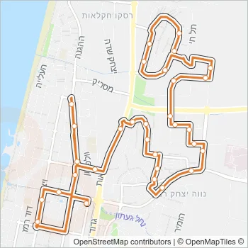64 Bus Line Map
