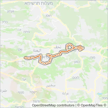 66 Bus Line Map