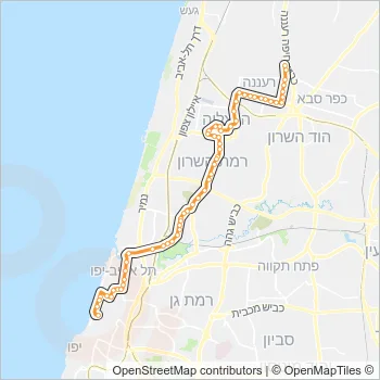 48 Bus Line Map