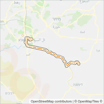 50 Bus Line Map