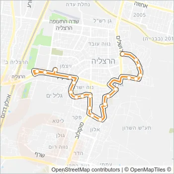82 Bus Line Map