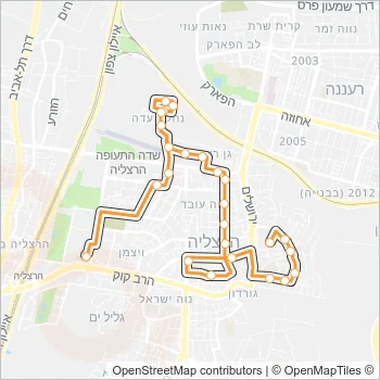 89 Bus Line Map