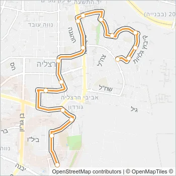 94 Bus Line Map