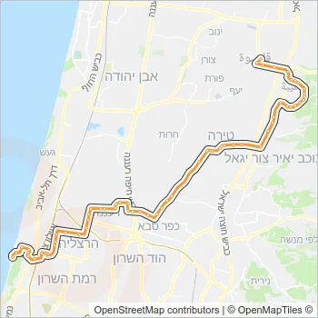 213 Bus Line Map