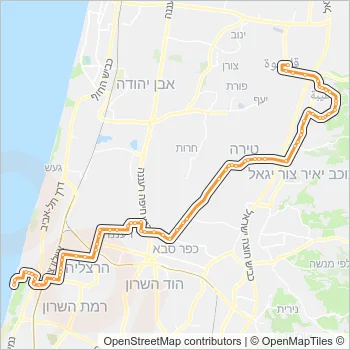 213 Bus Line Map