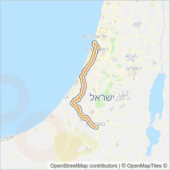 353 Bus Line Map