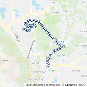 90 Bus Line Map