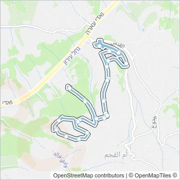 3 Bus Line Map